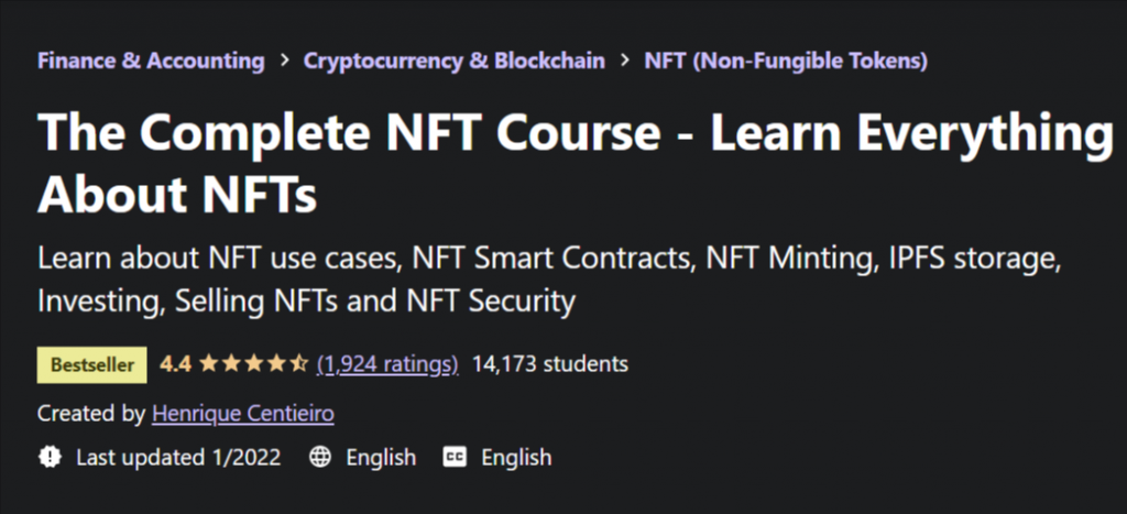 The Complete NFT Course - Learn Everything about NFTs: 