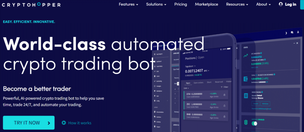Crypto Hopper Trading Bot: 
