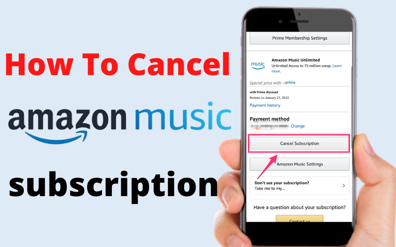 How to Cancel Amazon Music (Step By Step Guide