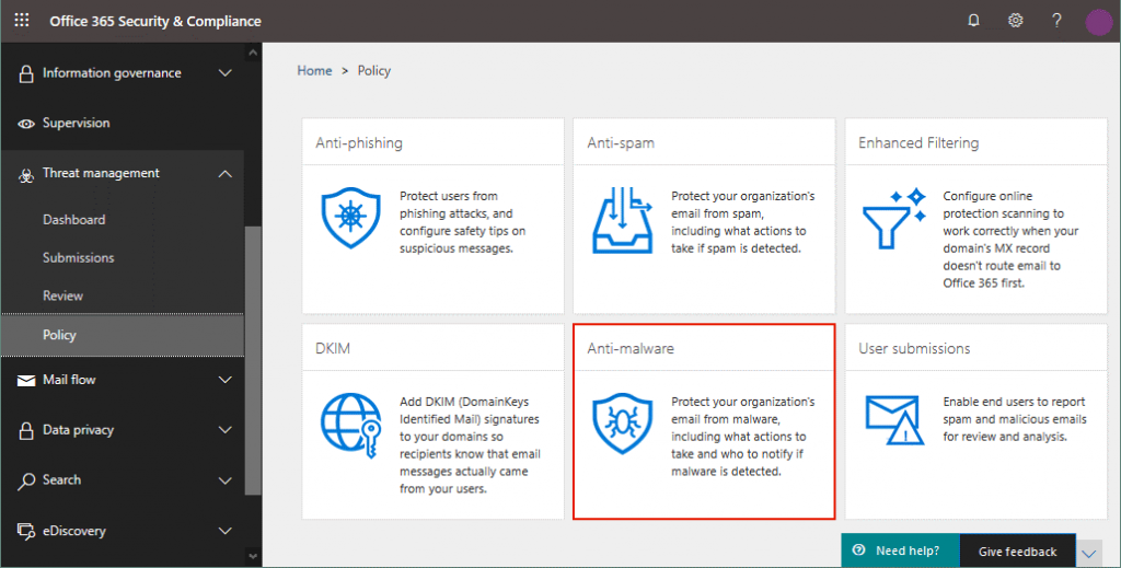 Recover from Malicious Action With your Office 365