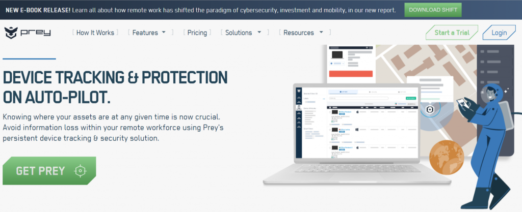 Prey Phone Tracker
