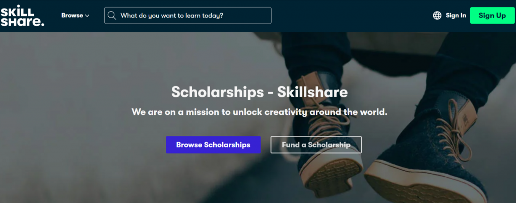 Scholarships-Skillshare