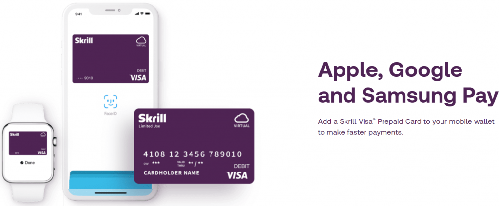Examples of Websites that Accept Skrill Virtual Card