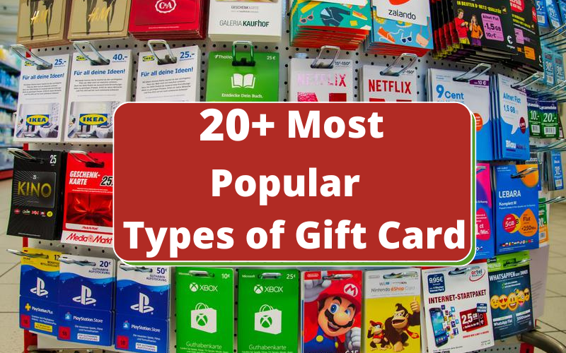 Most-Popular-Different-Types-of-Gift-Card