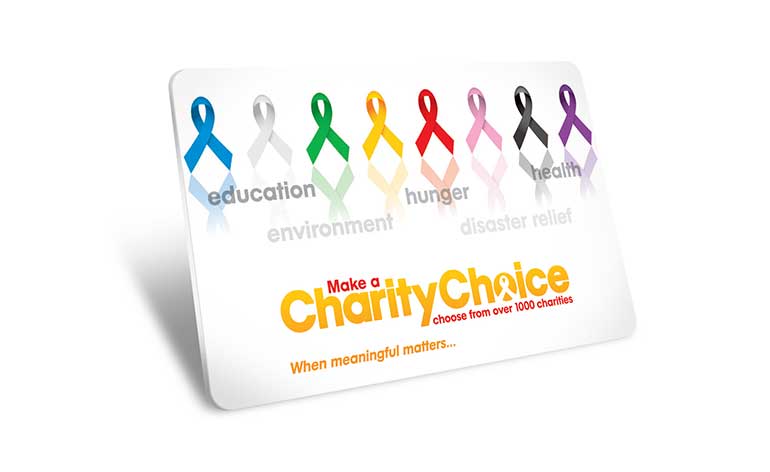 Charity Choice Gift Cards
