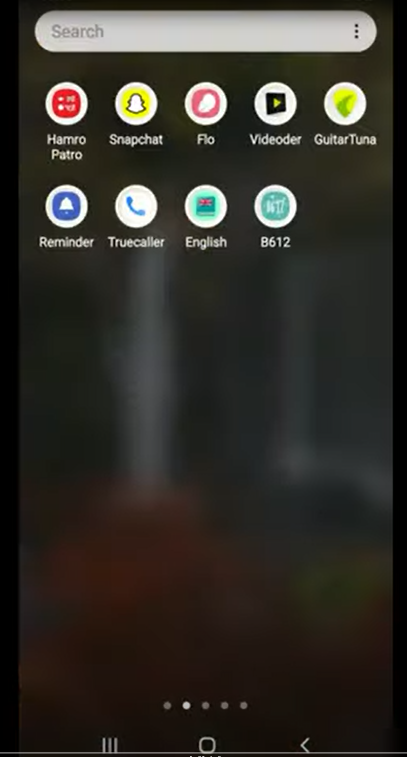 Launch the Snapchat application