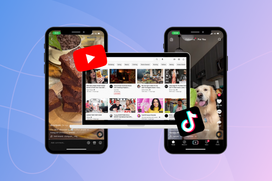 YouTube vs tiktok