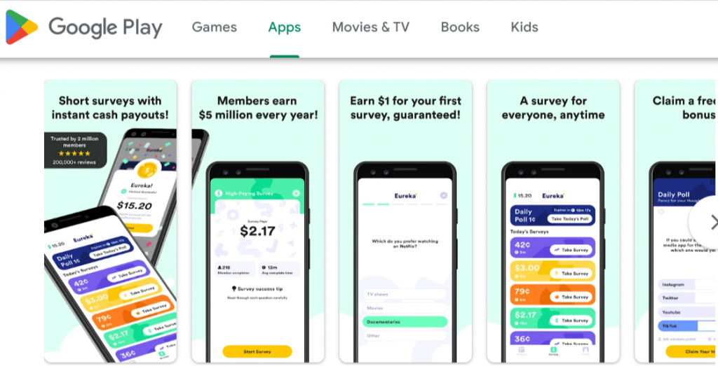 Eureka-Surveys-for-Money-Apps-on-Google-Play