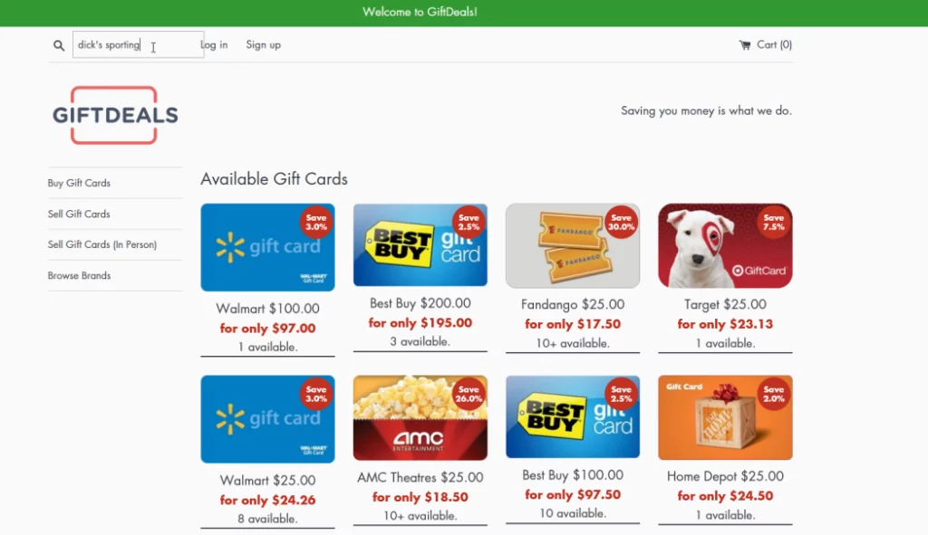Sell Amazon Gift on Cardpool on GiftDeals