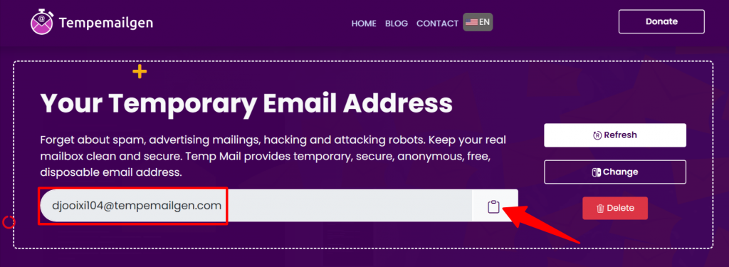 Temp-Email-Gen-Free-Disposable-Email