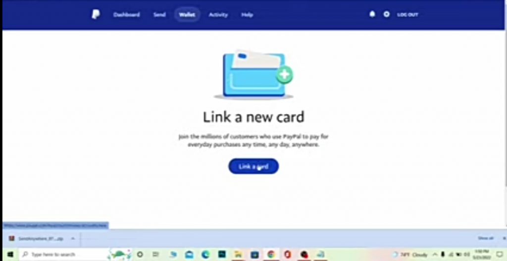link paypal gift card