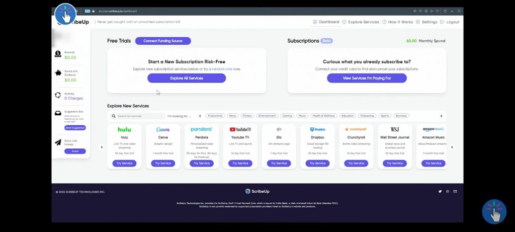  check out the available free trial on ScribeUp. 