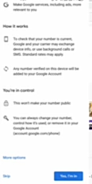 You need to accept Google's terms and conditions
